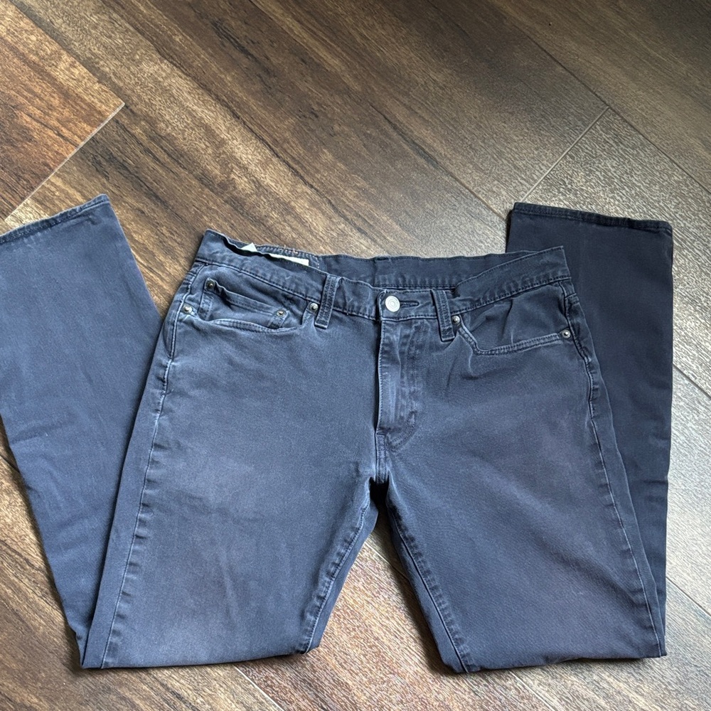 Levi Strauss 511 Dark Gray Denim Jeans